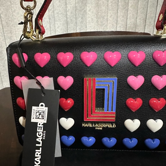 Karl Lagerfield-Simone Flap Crossbody - Picture 4 of 13